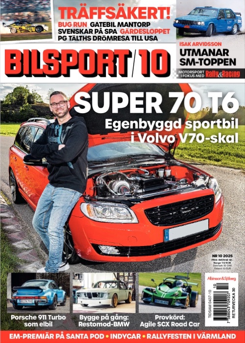 Omslaget till Bilsport nr 10 2025