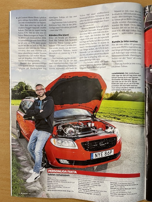 Tobias Johansson och Super 70