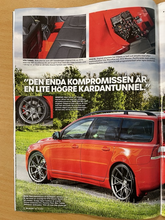 &rdquo;Den enda kompromissen &auml;r en lite h&ouml;gre kardantunnel&rdquo;